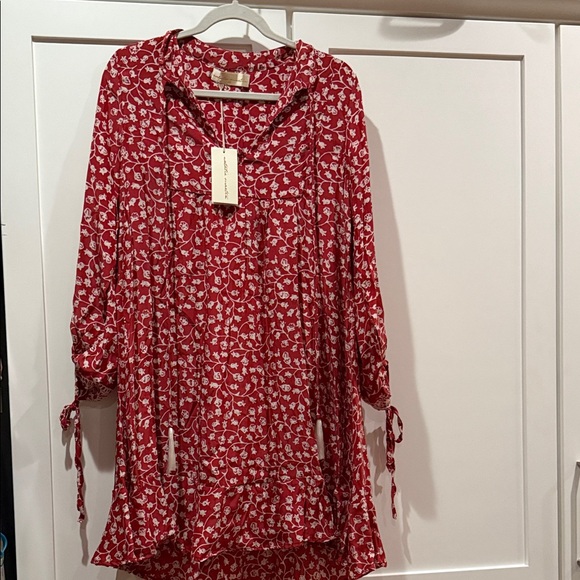 Natalie Martin Sasha Pomegranate/Cranberry Dress - Picture 1 of 3